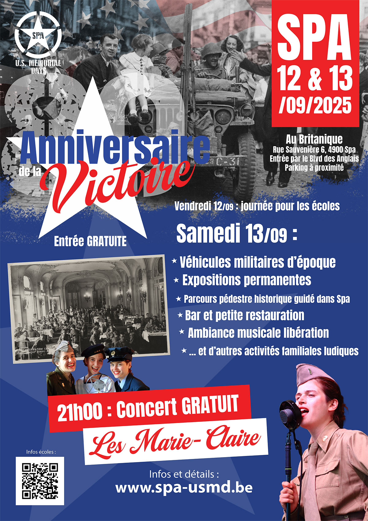 Affiche Spa-USMD 2025